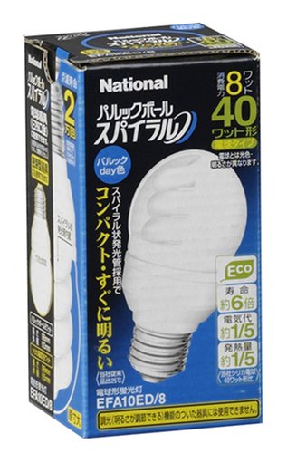 楽天市場】パナソニック 電球形蛍光灯 パルックボールスパイラル 電球