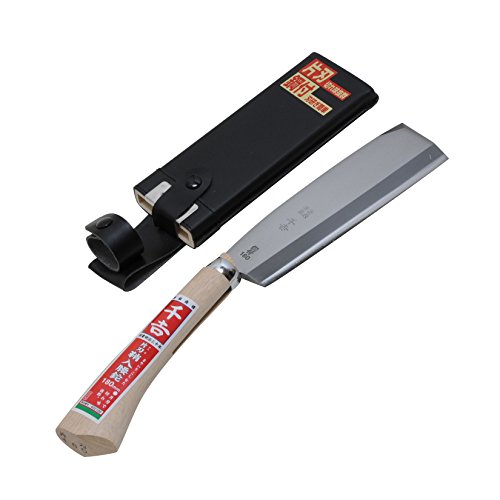 千吉 鞘入腰鉈 片刃 全長380mm(刃部180mm) 日本製