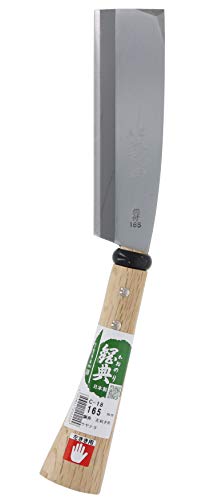 五十嵐刃物工業 鋼典 鋼付鞘鉈 左利き用 (片刃) 165mm C-18