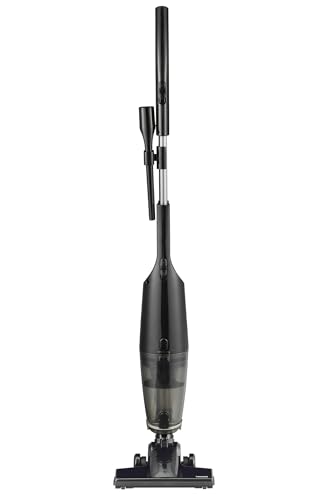 ツインバード 燕三条 掃除機 サイクロン スティック型 クリーナー 軽量 2WAY 自立式 サイクロン式 ハンディ パワフル ワイパー付き フロア フローリング 拭き掃除【メーカー保証1年】 ブラッ
