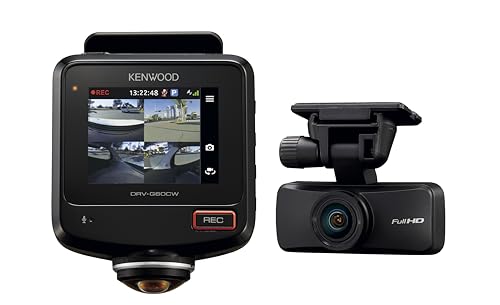 ケンウッド(Kenwood)360度撮影ドライブレコーダー DRV-G60CW 64GBmicroSDカード付属 3年保証 出張取付サービス対応 STARVIS搭載