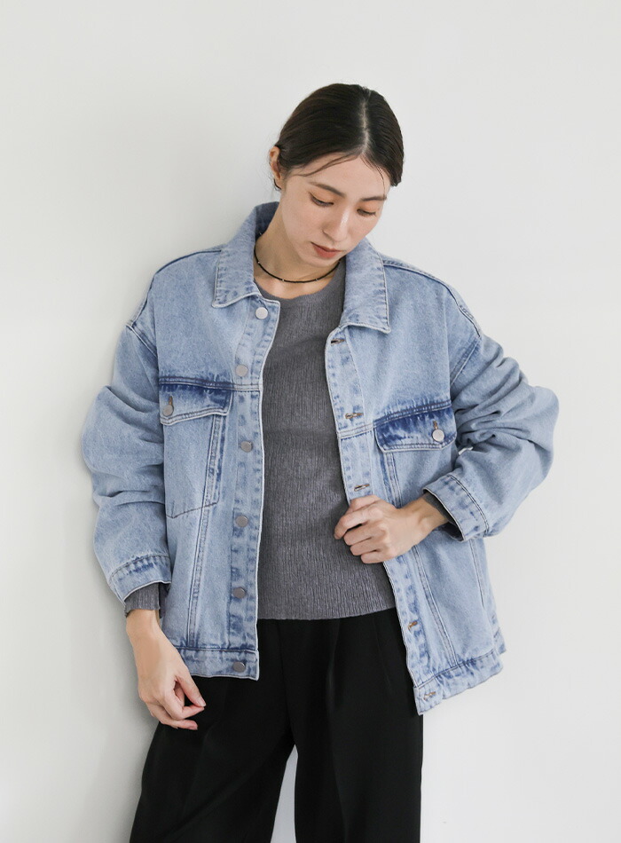 店内全品2buy10%off】【サイズ展開あり】ビッグシルエットデニム