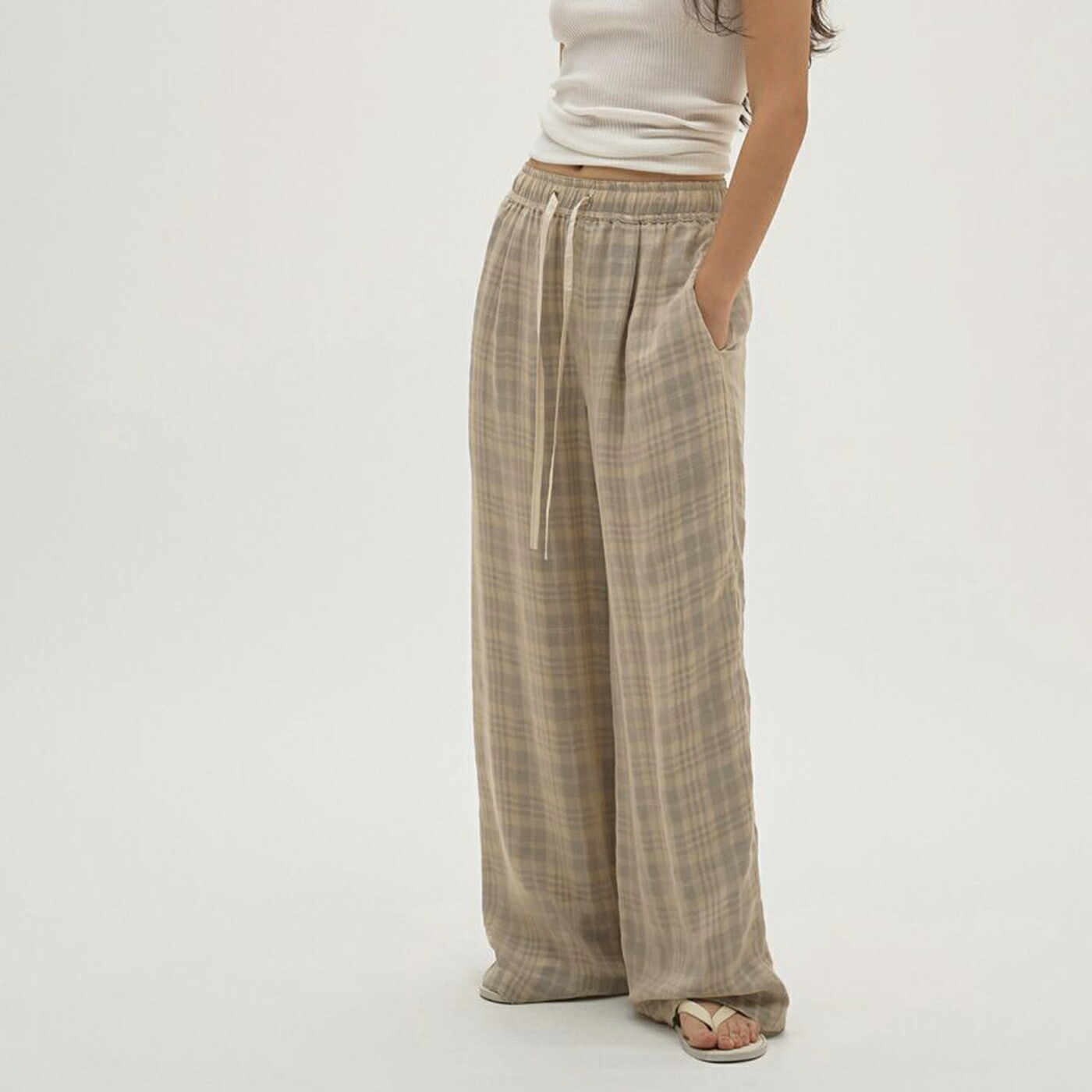 (予約)トゥデイフル TODAYFUL Check Jacquard Pants チェックジャカードパンツ 12610710 (5月下旬以降入荷) レディース ボトムス ワイド 2026春 セレクト雑貨ムー