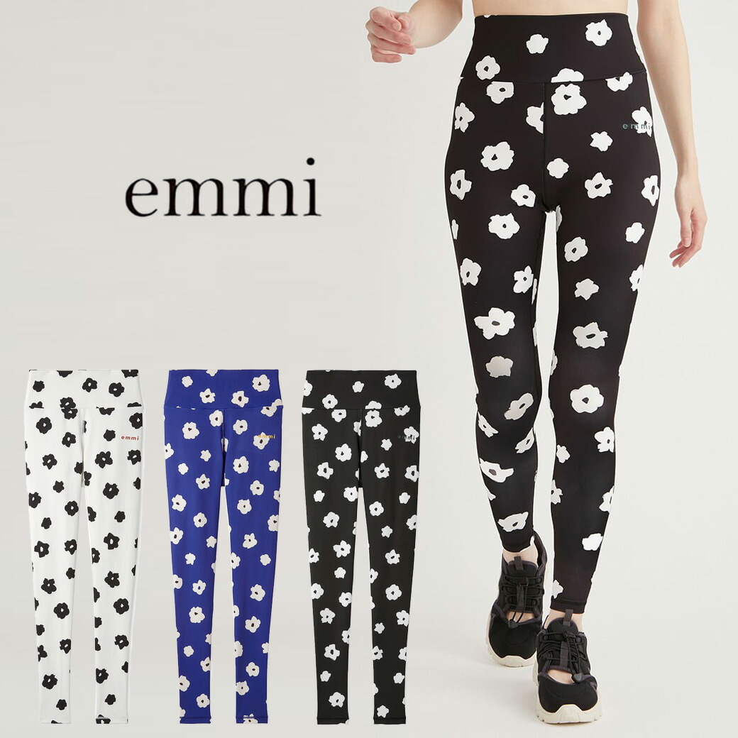■新品■emmi yoga エミヨガ　トップス&レギンス　7-9号　上下セット emmi yoga】ONLINE限定ムーンブラトップ&レギンスSET（レギンス