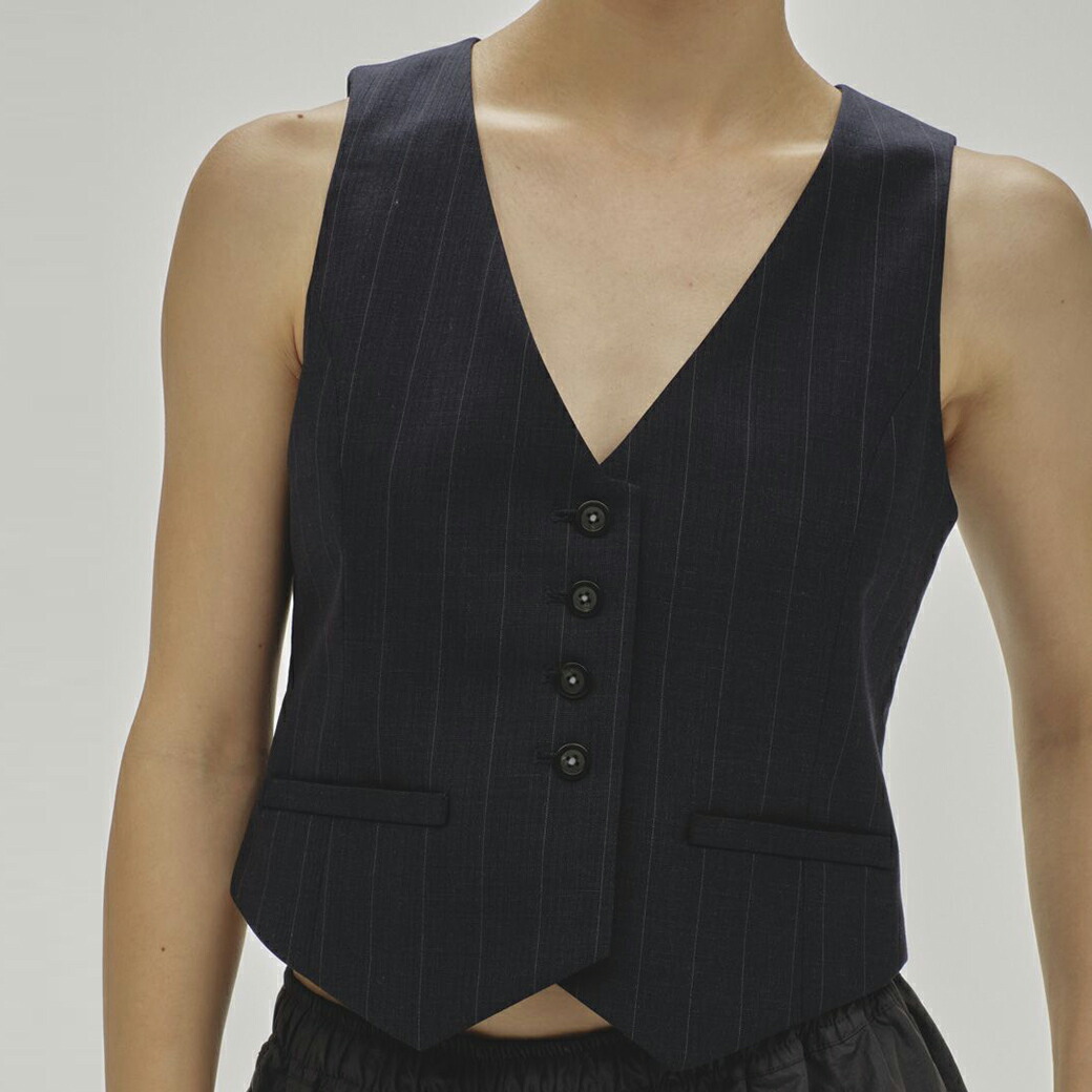 Stripe Conpact Vest トゥデイフル todayful 楽天市場】SALE20%OFF TODAYFUL トゥデイフル Stripe Compact