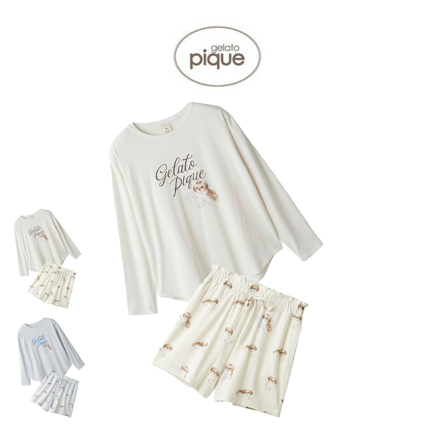 楽天市場】ジェラートピケ gelato pique シーズーワンポイントロンT&