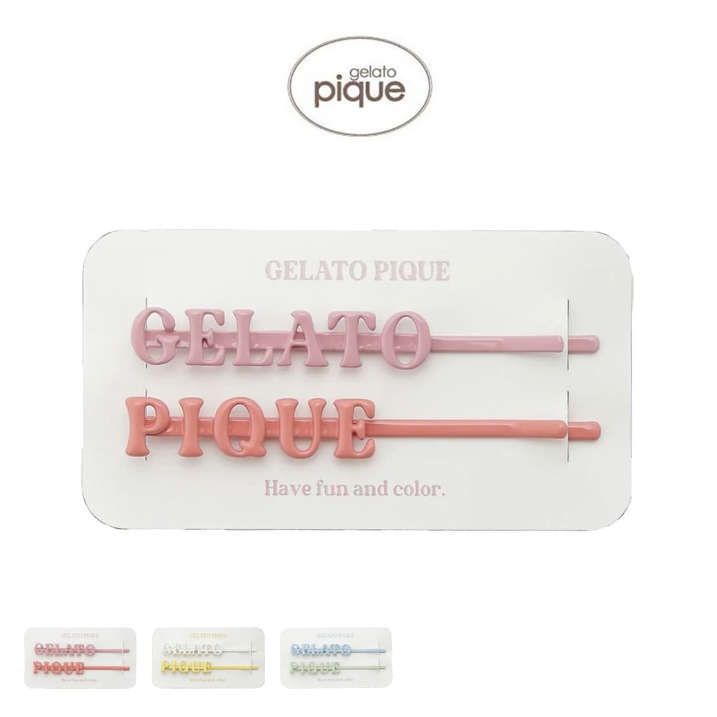 楽天市場】SALE40%OFF ジェラートピケ gelato pique カラフルヘアピン