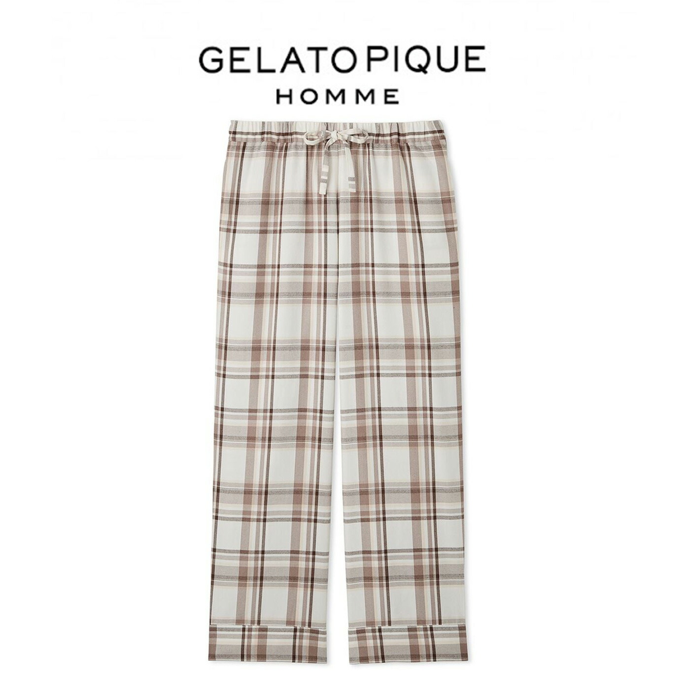 ジェラートピケ オム GELATO PIQUE HOMME トレンドチェック柄ロングパンツ pmfp254998 メンズ ルームウェア 部屋着 パジャマ 2025秋 ギフト プレゼントにおすすめ 楽天市場】SALE20%OFF ジェラートピケ オム GELATO PIQUE HOMME