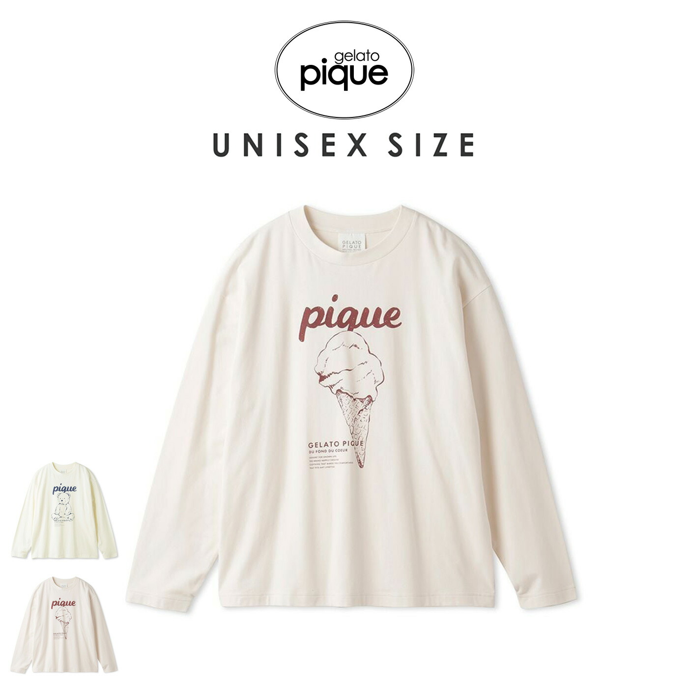 楽天市場】ジェラートピケ gelato pique UNISEX ワンポイント