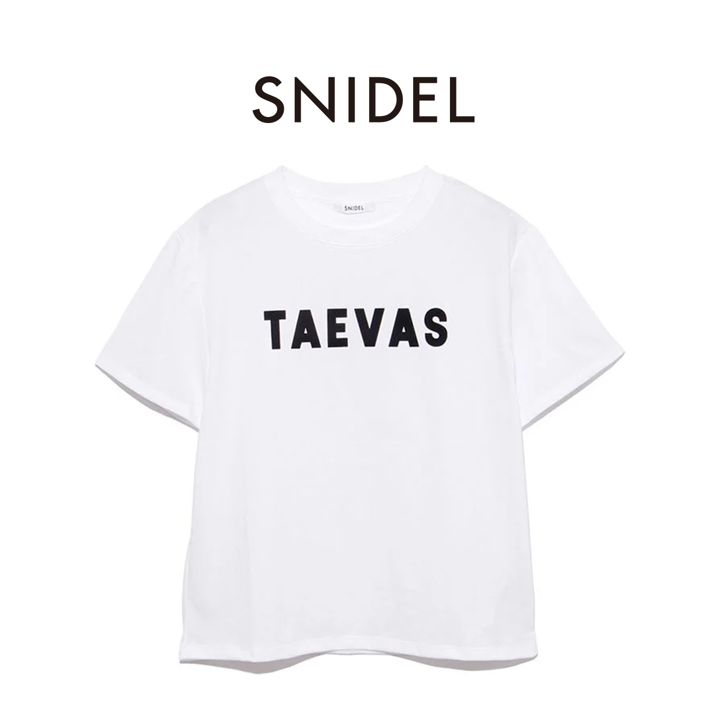 楽天市場】SALE50%OFF スナイデル SNIDEL ORGANICSゴシックロゴT