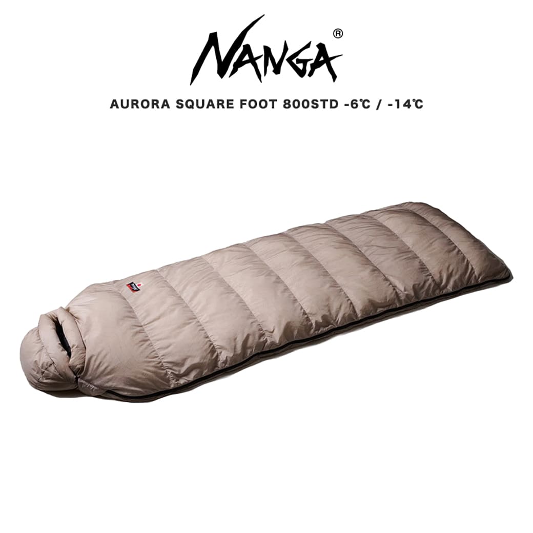 送料込】NANGA ナンガ AURORA SQUARE FOOT 400STD オーロラ レギュラー