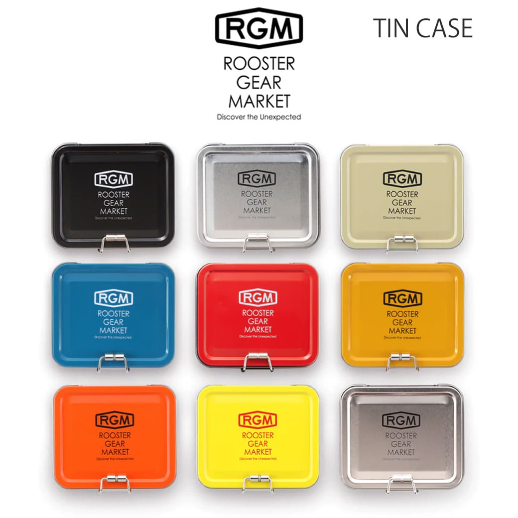 楽天市場】RGM(ルースター ギア マーケット) TIN CASE 小物収納