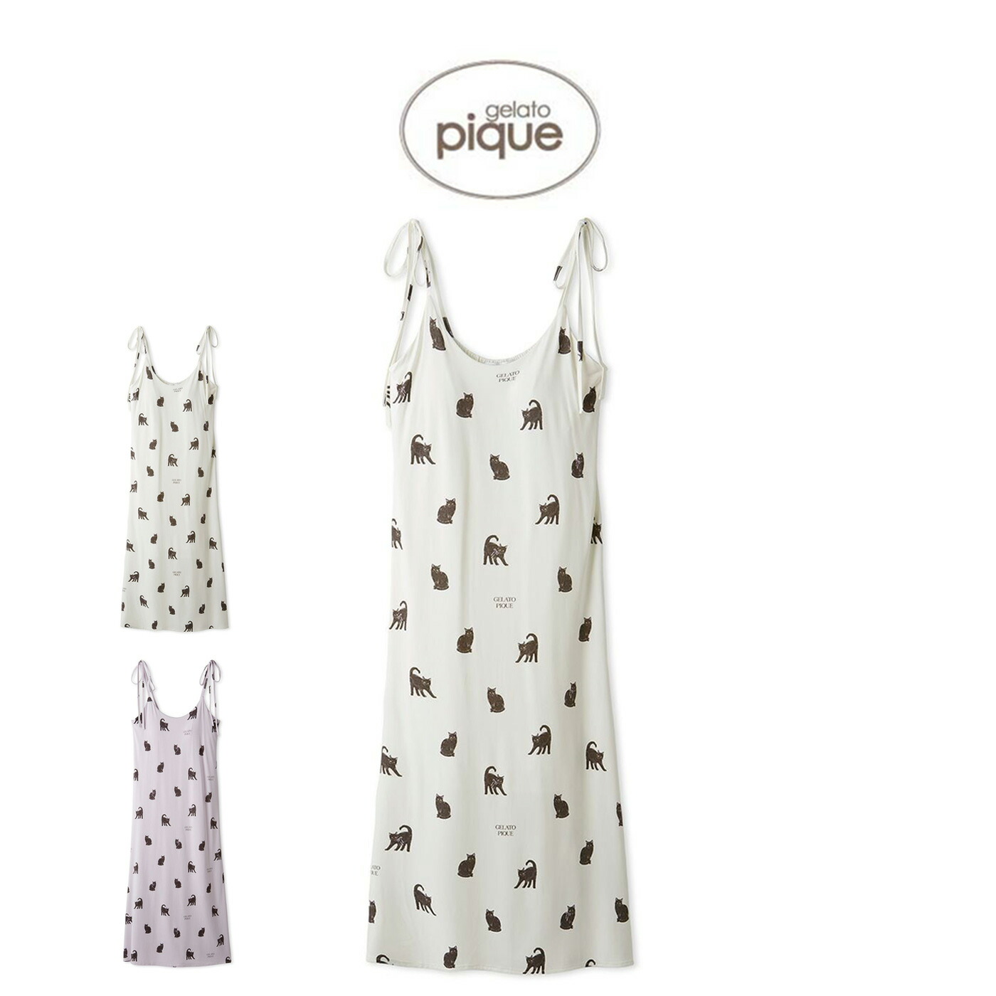 ジェラートピケ gelato pique HALLOWEEN CAT総柄キャミワンピース pwco254241 ジェラピケ ハロウィン ルームウェア 部屋着 パジャマ レディース ロング丈 2025秋 ギフト プレゼントにおすすめ 楽天市場】SALE20%OFF ジェラートピケ gelato pique HALLOWEEN CAT総柄