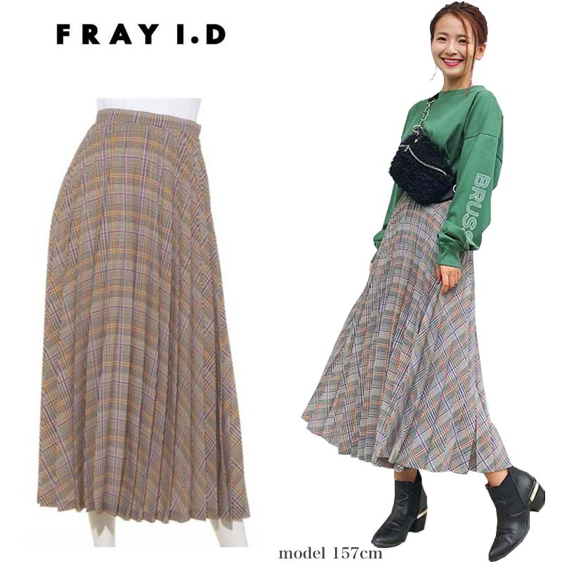 楽天市場】(SALE50%OFF) FRAY I.D フレイアイディー ボトムス プリーツ