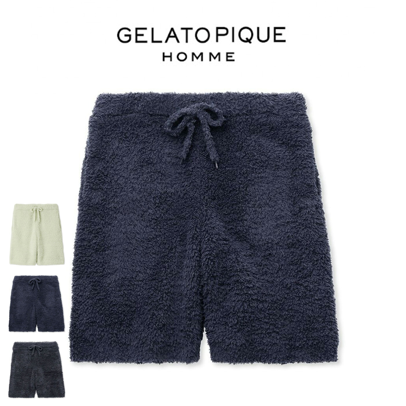 (10日限定ポイント最大10倍)GELATO PIQUE HOMME ジェラートピケ オム ベーシックジェラートハーフパンツ pmnp239134 メンズ ボトムス ジェラピケ 部屋着 ルームウェア パジャマ ギフト プレゼントにおすすめ セレクト雑貨ムー【P10】