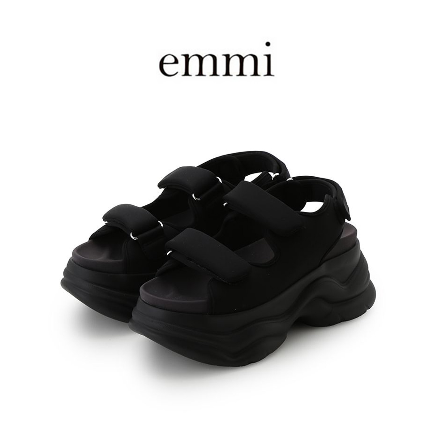 (マラソン限定ポイント最大10倍)エミ ウェア emmi WEAR ボリュームソールサンダル 13wgs261505 レディース 厚底 シューズ 靴 スポーティー 2026春 セレクト雑貨ムー【P10】 15,400円