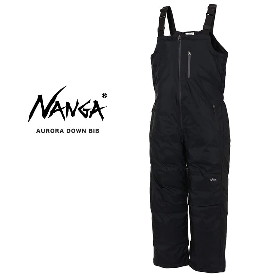 PRE-ORDER 11月下旬入荷予定 NANGA ナンガ AURORA DOWN BIB オーロラダウンビブ nd2241-1i004 2022AW モデル アウトドア 冬キャンプ 雪中キャンプ 雪遊び スパニッシュダックダウン760FP 【SALE／57%OFF】