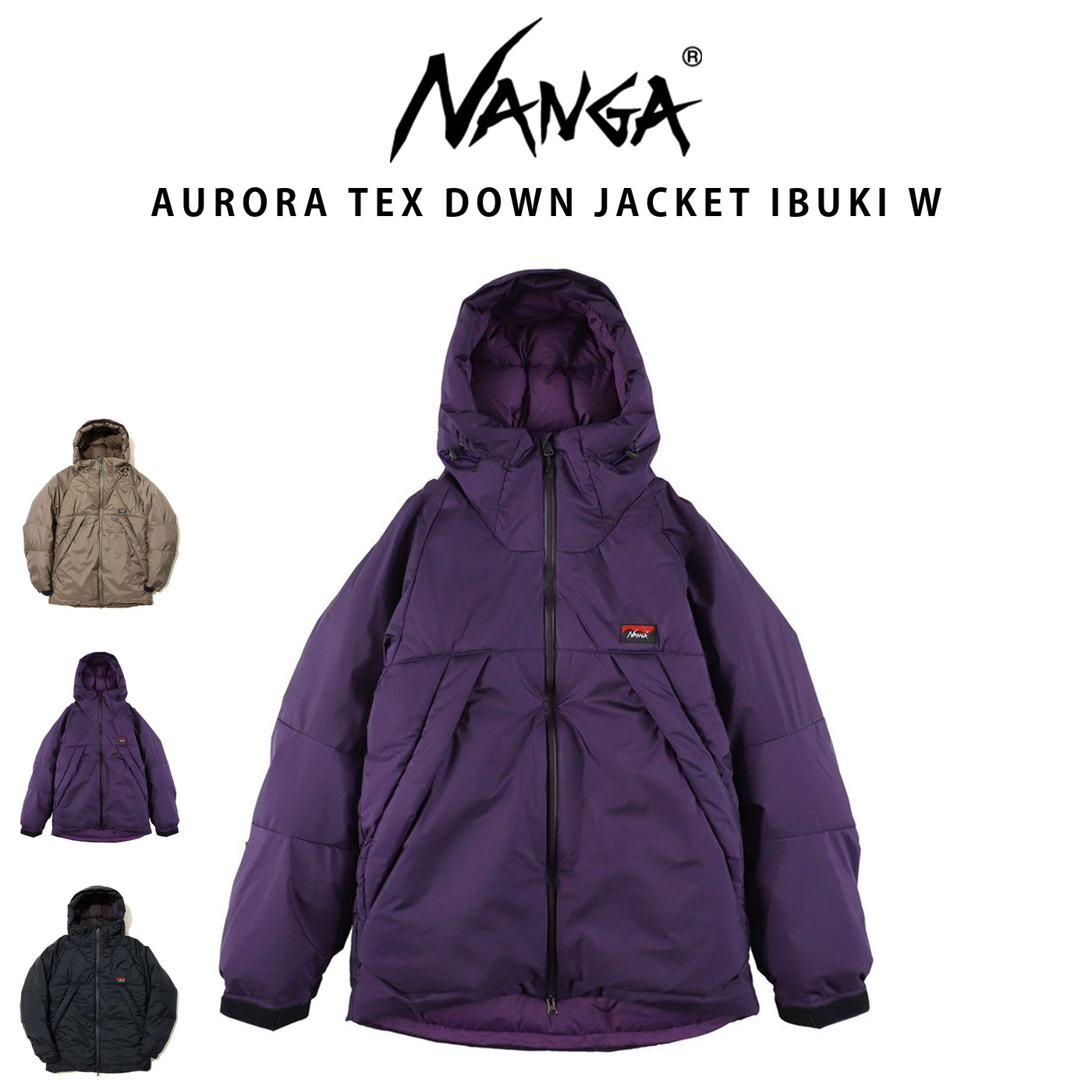 NANGA AURORA TEX DOWN JACKET IBUKI W オーロラテックス ダウンジャケット イブキ（ウィメンズ）