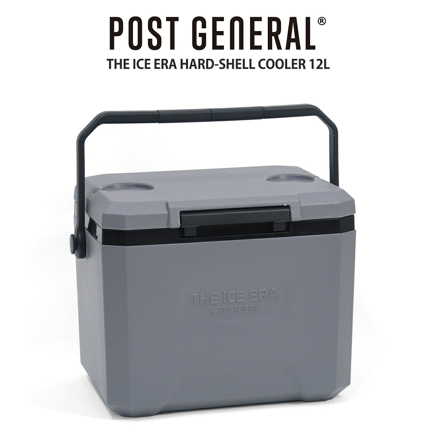 THE ICE ERA HARD-SHELL COOLER 12L グレー