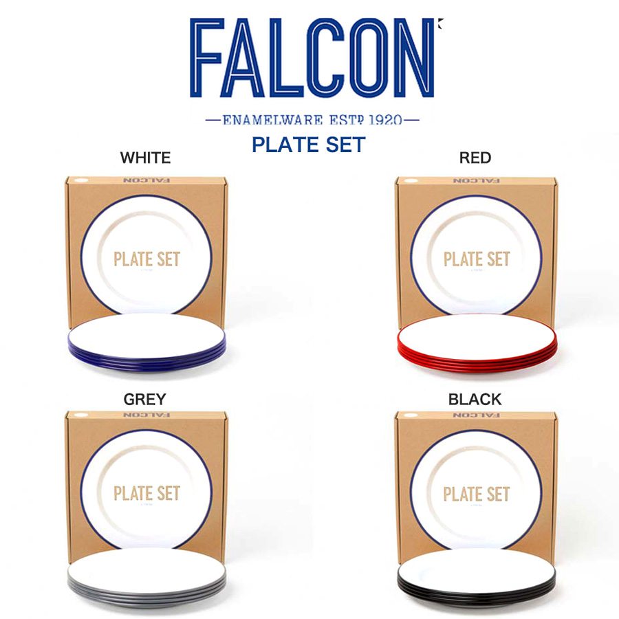 FALCON ファルコン琺瑯 PIE DISHES パイディッシュ 4枚セット FALCON（スワンズ） FALCON ファルコン ホーロー PIE DISHES
