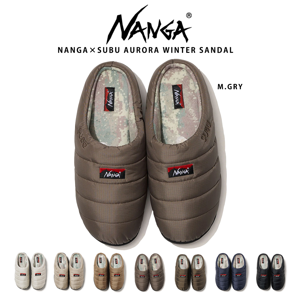 Nanga Subu Aurora Winter Sandal ナンガ スブ オーロラ ウィンター サンダル 防水透湿素材 Aurora Tex テント内シューズ 22cm 29 5cm 秋冬サンダル 室内室外対応 ルームサンダル 父の日 母の日 ギフトにおすすめ セレクト雑貨ムー Liceochiloe Cl