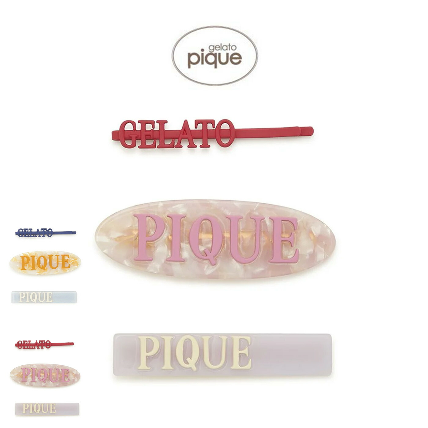 gelato piquéベアセット ジェラート ピケ[gelato pique]のベア柄タオル4枚セット｜お祝い