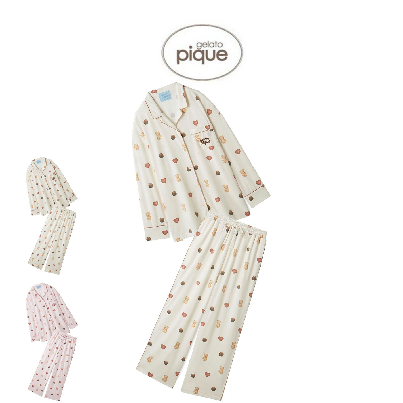 楽天市場】ジェラトーニ ルームウエアセット 2025 ジェラートピケ
