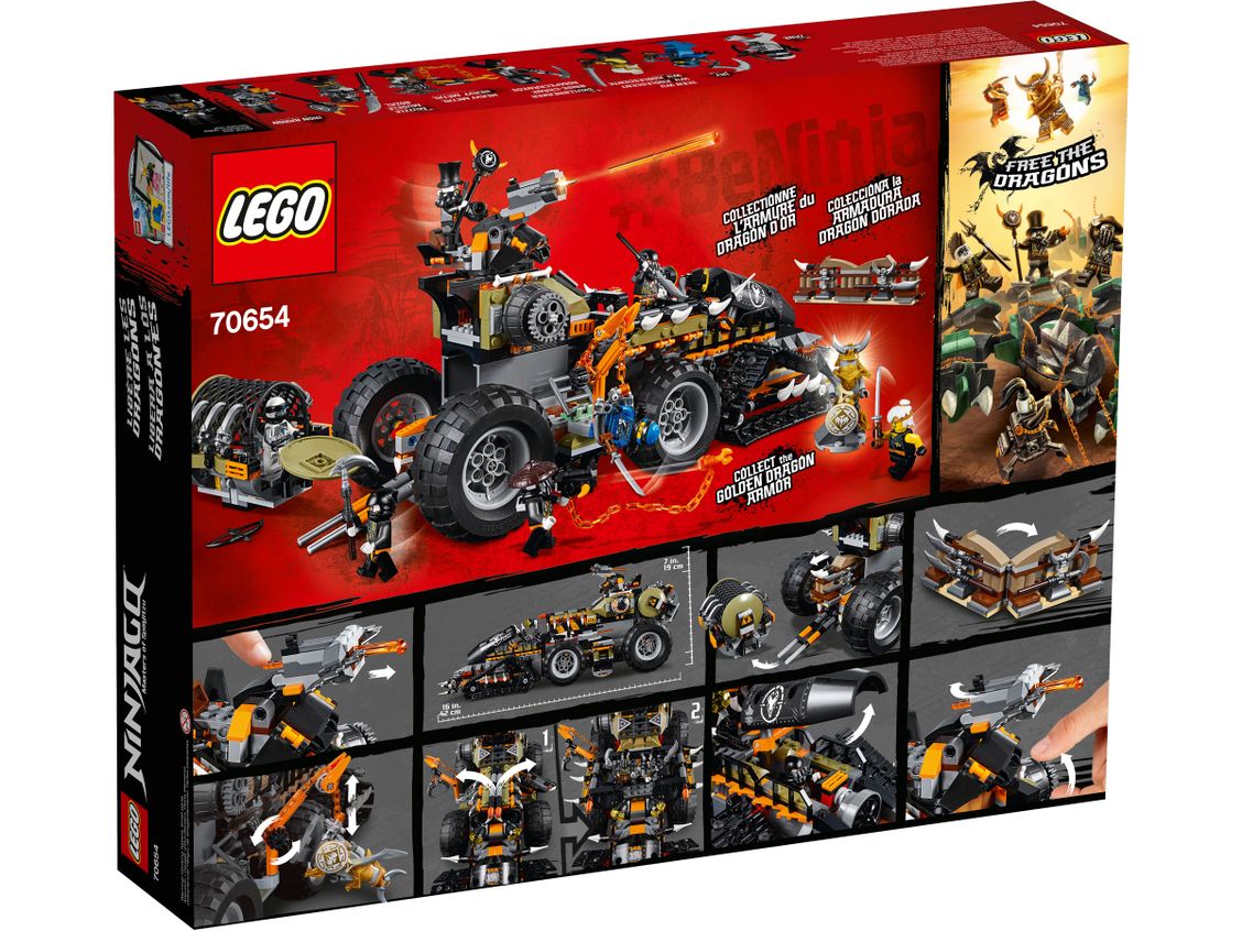 Lego - レゴ ニンジャゴー ハンティングデスストライカー 70654の+