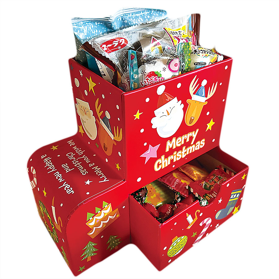 【楽天市場】クリスマス お菓子 詰め合わせ ブーツBOX Xmas Christmas プレゼント 町内会 子ども会 子供会 PTA パーティ