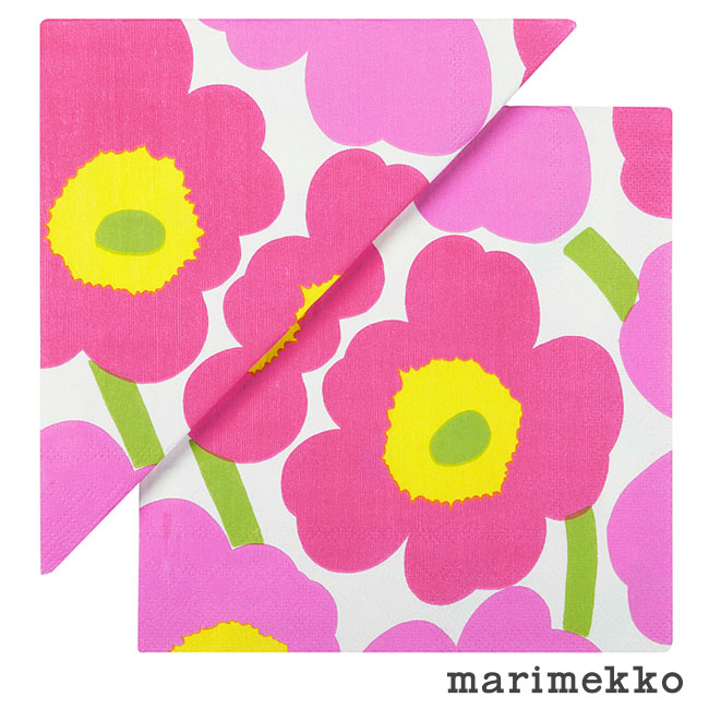 楽天市場 ブランド別 マ行 Marimekko マリメッコ 北欧ファブリック ペーパーナプキン Unikko ウニッコ ｓｅ ｍａｇａｓｉｎ