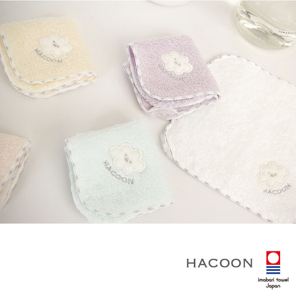 【楽天市場】今治タオル 白雲 HACOON ベビーハンカチ 選べる5色 / タオルハンカチ Baby Handkerchief 雲の上の肌触り