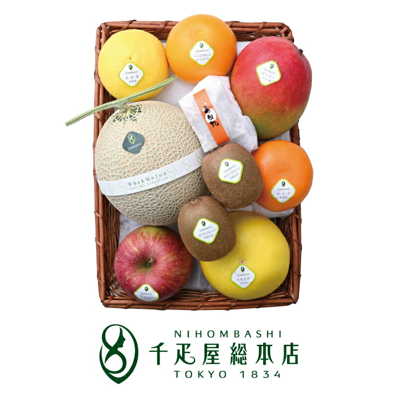 楽天市場】日本橋 千疋屋総本店 マスクメロン 1個（約1.3kg・化粧箱入