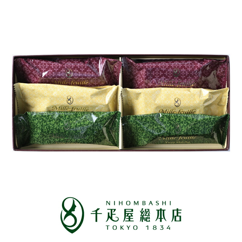楽天市場】千疋屋総本店 ミルフィーユ 21個入 : 千疋屋総本店