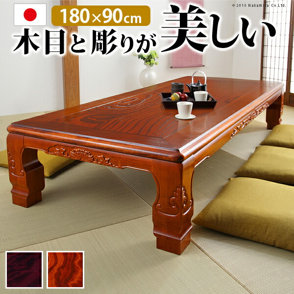 楽天市場】【5%OFFクーポン対象】家具調 こたつ 長方形 『和調継