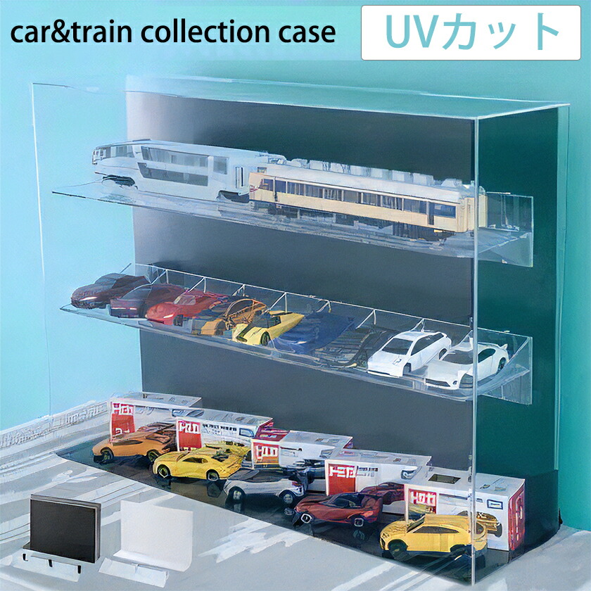 楽天市場】ミニカー収納 ディスプレイケース キューブボックスα