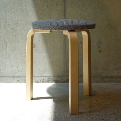 【SEMPRE 25周年限定】スツール60 Re-wool #218 完成品 (artek アルテック Carry Away) Alvar Aalto アルヴァ アアルト 椅子 丸椅子 丸いす チェア 【送料無料】【代引不可商品】