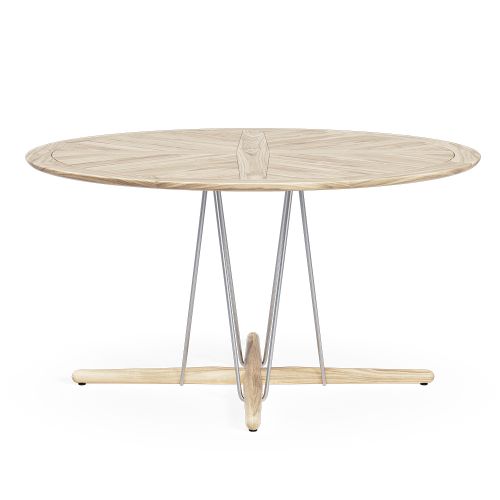E022 エンブレイス アウトドア ダイニングテーブル ラージ φ140cm (Carl Hansen & Son カールハンセン＆サン)【代引不可商品】【P1倍】 【ポイント1倍】