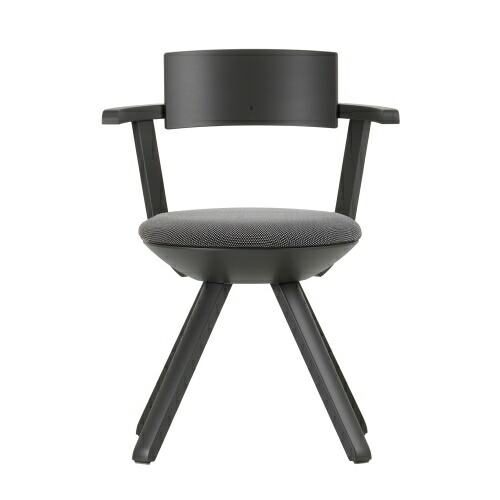 ライバルチェア ハイバック ブラック Rival Chair (Artek アルテック) チェア オフィスチェア パソコンチェア デスクチェア ワークチェア 事務椅子 椅子 いす 在宅ワーク テレワーク 北欧 【送料無料】【代引不可商品】|SEMPRE (インテリア家具・雑貨)