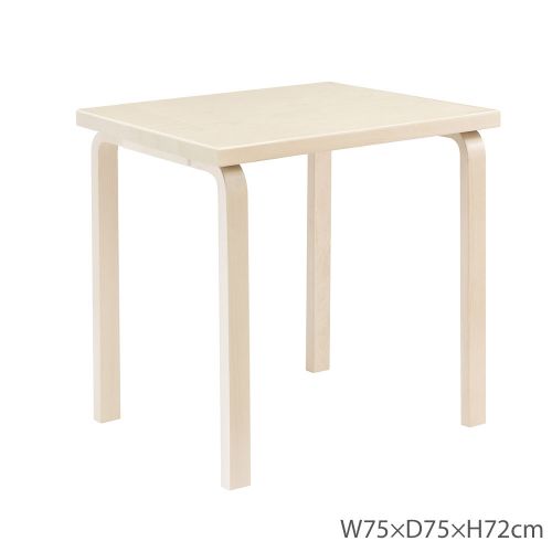 Artek / 90C テーブル　バーチ 楽天市場】テーブル90A バーチ φ100×H72cm (Artek アルテック
