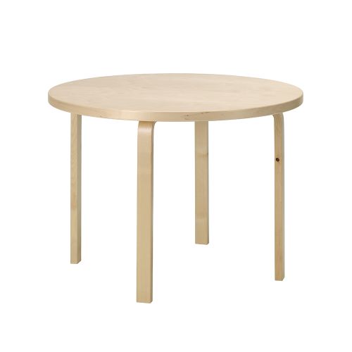90Aテーブル アアルトテーブル ワイルドバーチ φ100×H72cm (Artek アルテック) 【送料無料】【代引不可商品】