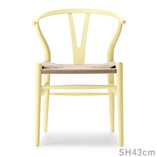 Yチェア CH24 SH43cm SOFT ソフト Hollyhock ホリーホック 日本サイズ イルス クロフォード (Carl Hansen & Son カールハンセン＆サン) 【送料無料】【代引不可商品】【P1倍】 【ポイント1倍】