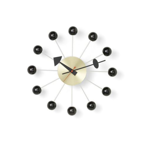 送料無料限定セール中 ボールクロック ブラック×ブラス Ball Clock