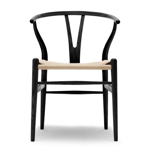 Yチェア CH24 オーク材 ブラック塗装 (Carl Hansen & Son カールハンセン＆サン) 【送料無料】【代引不可商品】【P1倍】4／11 1:59迄 【ポイント1倍】