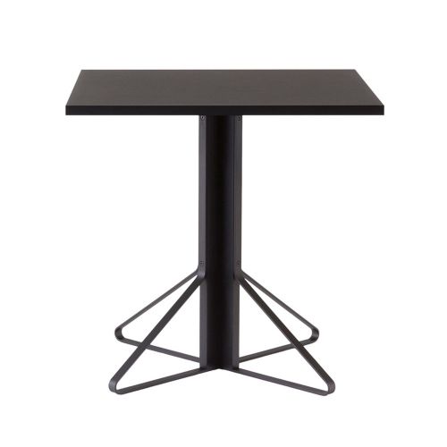 カアリテーブル REB011 ブラックリノリウム Kaari Table W75×D75cm (Artek アルテック) 【送料無料】【代引不可商品】|SEMPRE (インテリア家具・雑貨)
