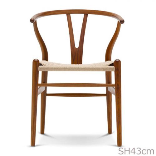 Yチェア CH24 SH43cm ウォルナット材 オイル仕上げ 日本サイズ (Carl Hansen & Son カールハンセン&サン) 【送料無料】【代引不可商品】【P1倍】 【ポイント1倍】|SEMPRE (インテリア家具・雑貨)