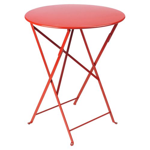 フェルモブ ビストロラウンドテーブル60 レッド 67 (Fermob Bistro) 【送料無料】【代引不可商品】|SEMPRE (インテリア家具・雑貨)