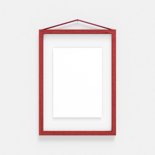 フレーム FRAME A4 レッド Stained Birch Red (MOEBE ムーベ) 【送料無料】【P5倍】4／21 1:59迄 【ポイント5倍】