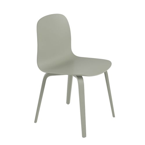 イス ビスチェア ウッドベース ダスティグリーン Visu Chair (muuto ムート) 椅子 いす ダイニングチェア ダイニング ダイニング椅子 おしゃれ アンティーク 木製 家具 ホテル｜SEMPRE　（インテリア家具・雑貨）