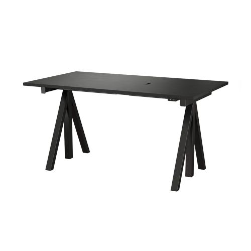 楽天市場】ストリング 昇降式 ワークデスク 140×78cm オーク (String