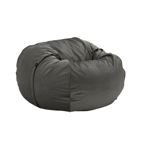 フェットサックM クッションソファ Velvet ベルベット ダークグレー (vetsak) 【送料無料】【代引不可商品】【P10倍】 【ポイント10倍】|SEMPRE (インテリア家具・雑貨)